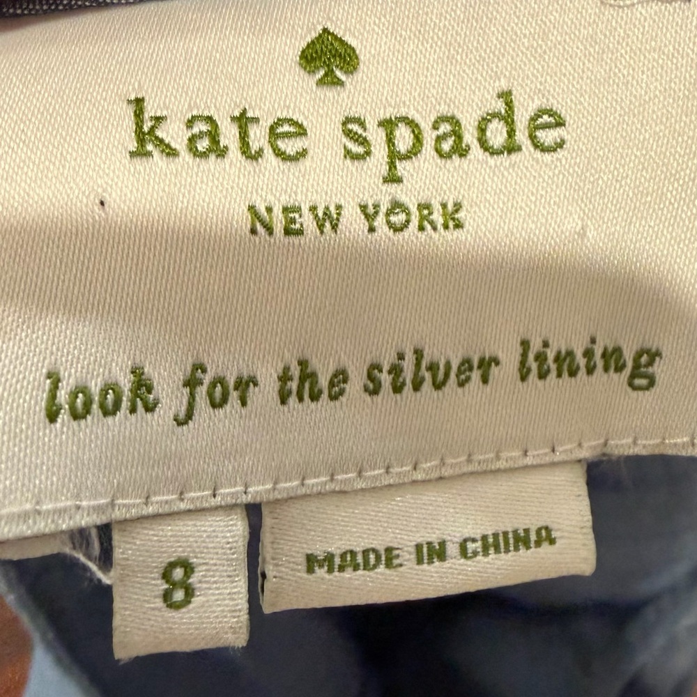 Kate Spade Chambray Dress Size 8 - Picture 8 of 9